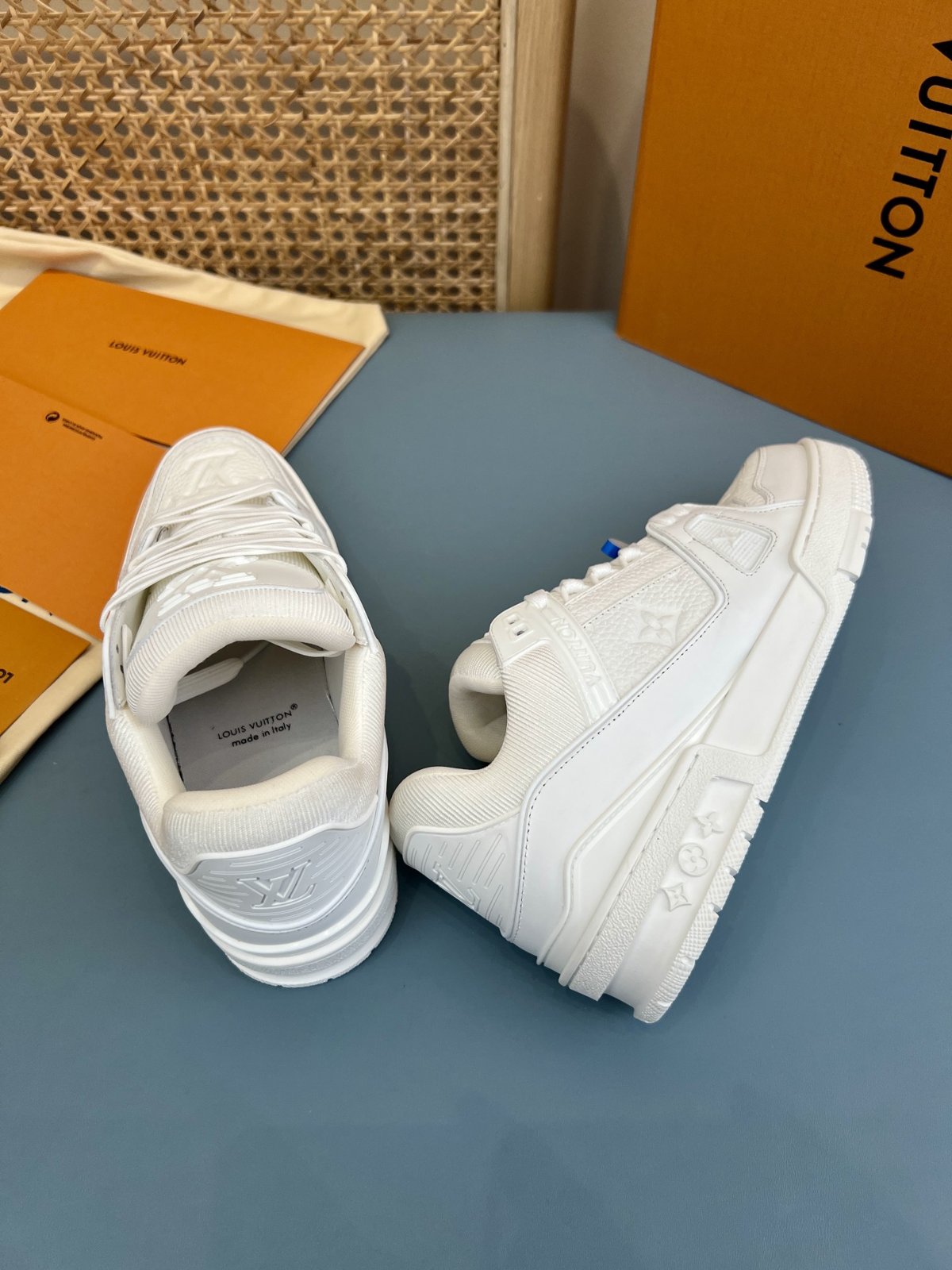 Sneakers Trainer 'Blanc Total' — vue 14
