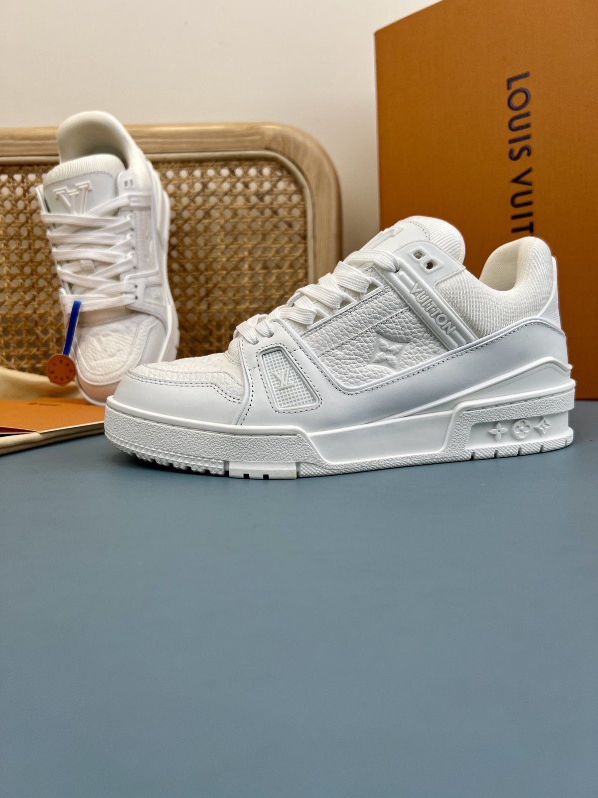 Sneakers Trainer 'Blanc Total' — vue 15