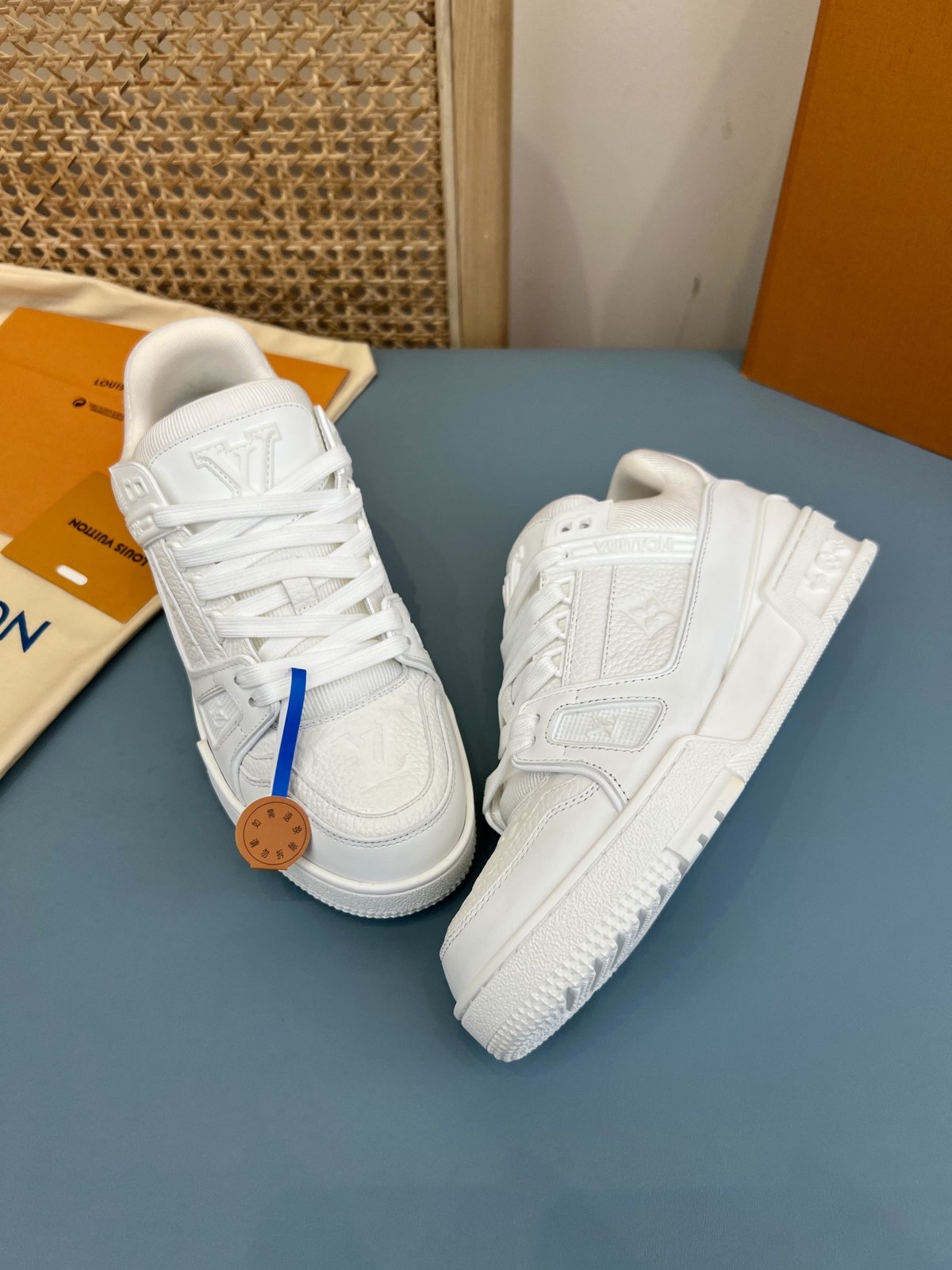 Sneakers Trainer 'Blanc Total' — vue 16