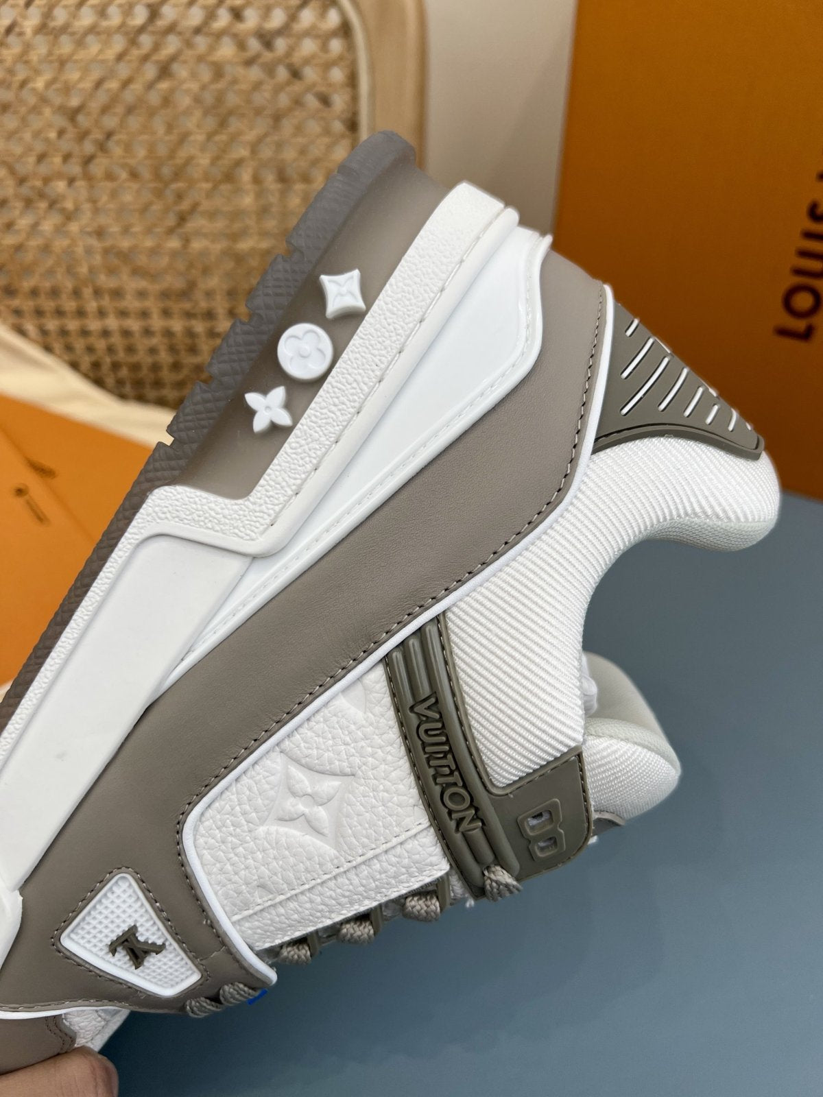 Sneakers Trainer 'Gris Monogram' — vue 10
