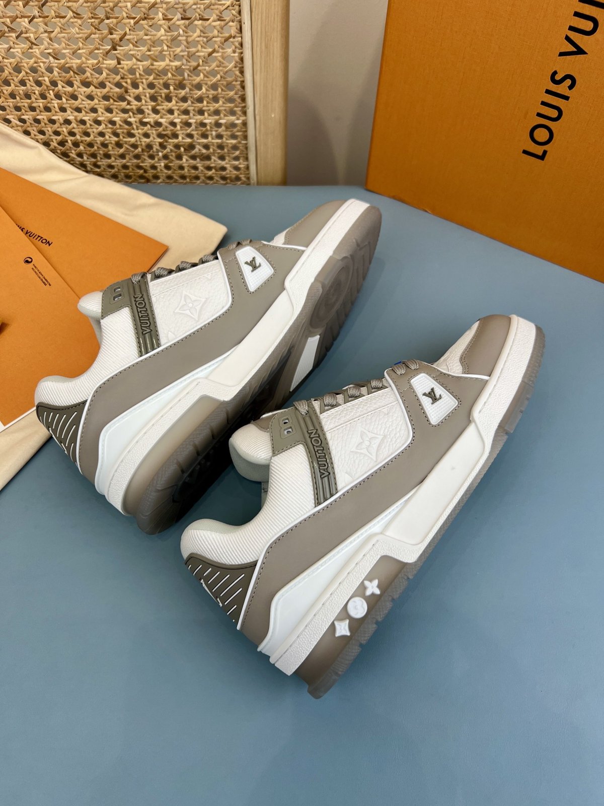 Sneakers Trainer 'Gris Monogram' — vue 13