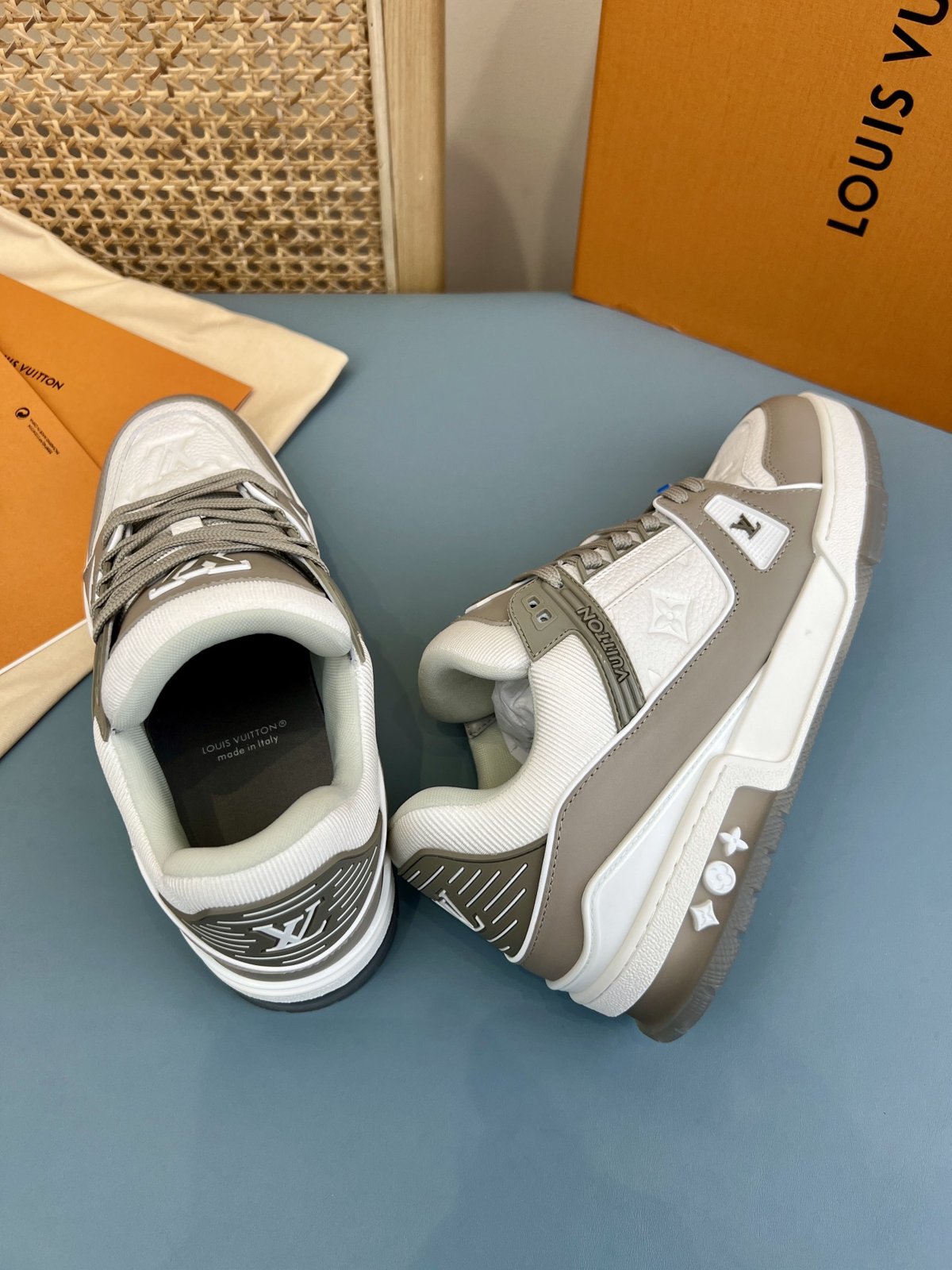 Sneakers Trainer 'Gris Monogram' — vue 14