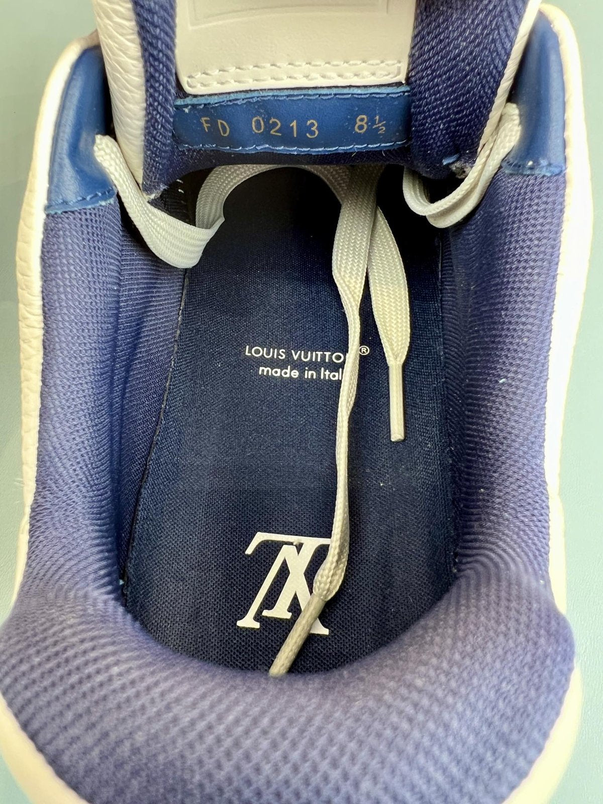 Sneakers Trainer 'Blanc Marine Classique' — vue 6