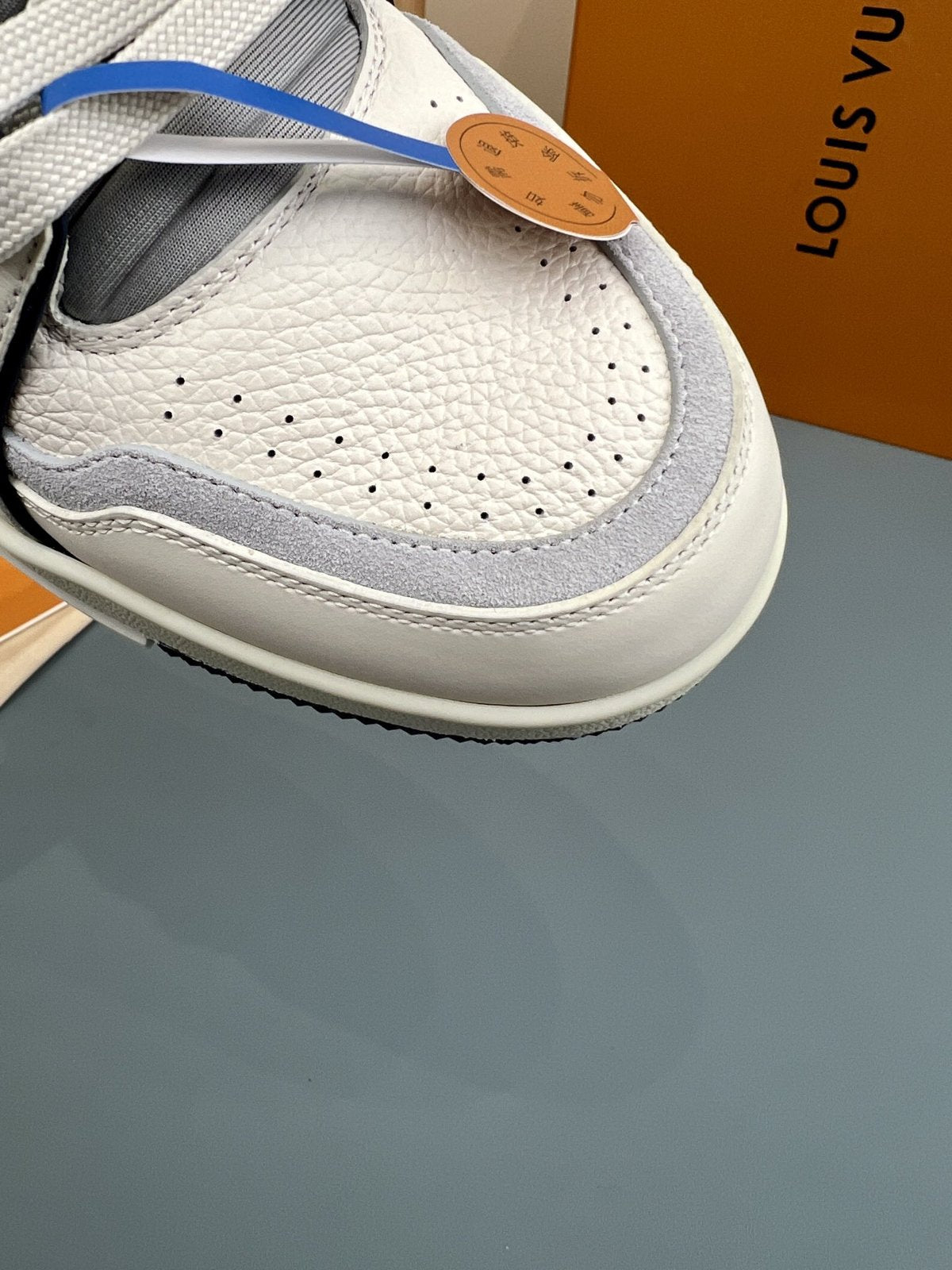 Sneakers Trainer 'Blanc Marine Classique' — vue 7