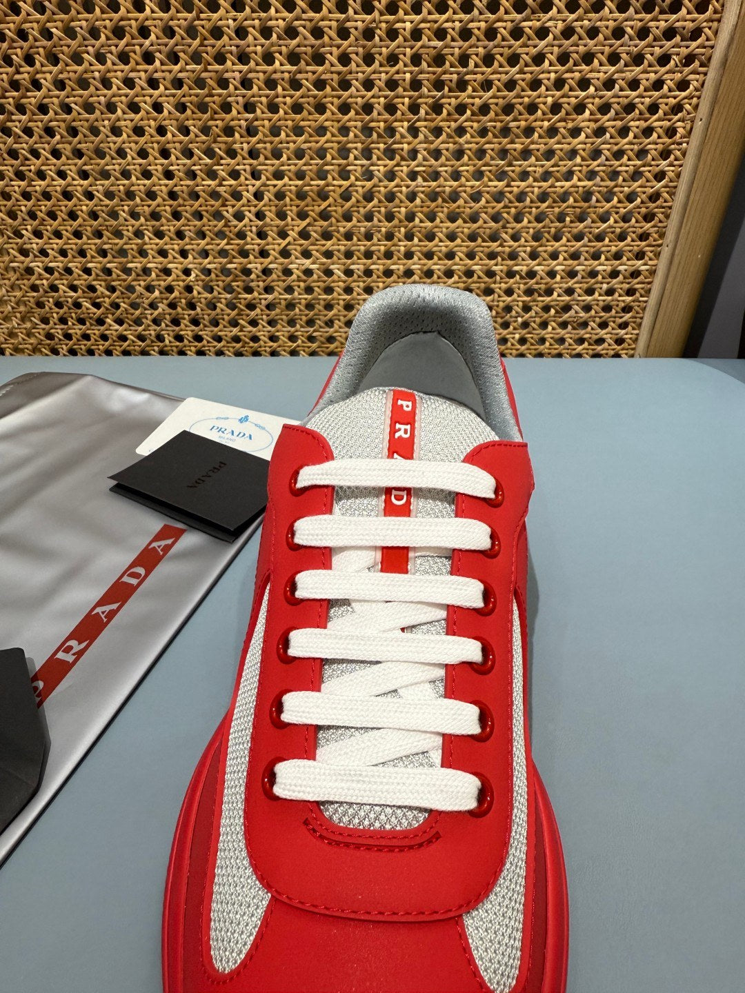 Sneakers America's Cup 'Rouge' — vue 4