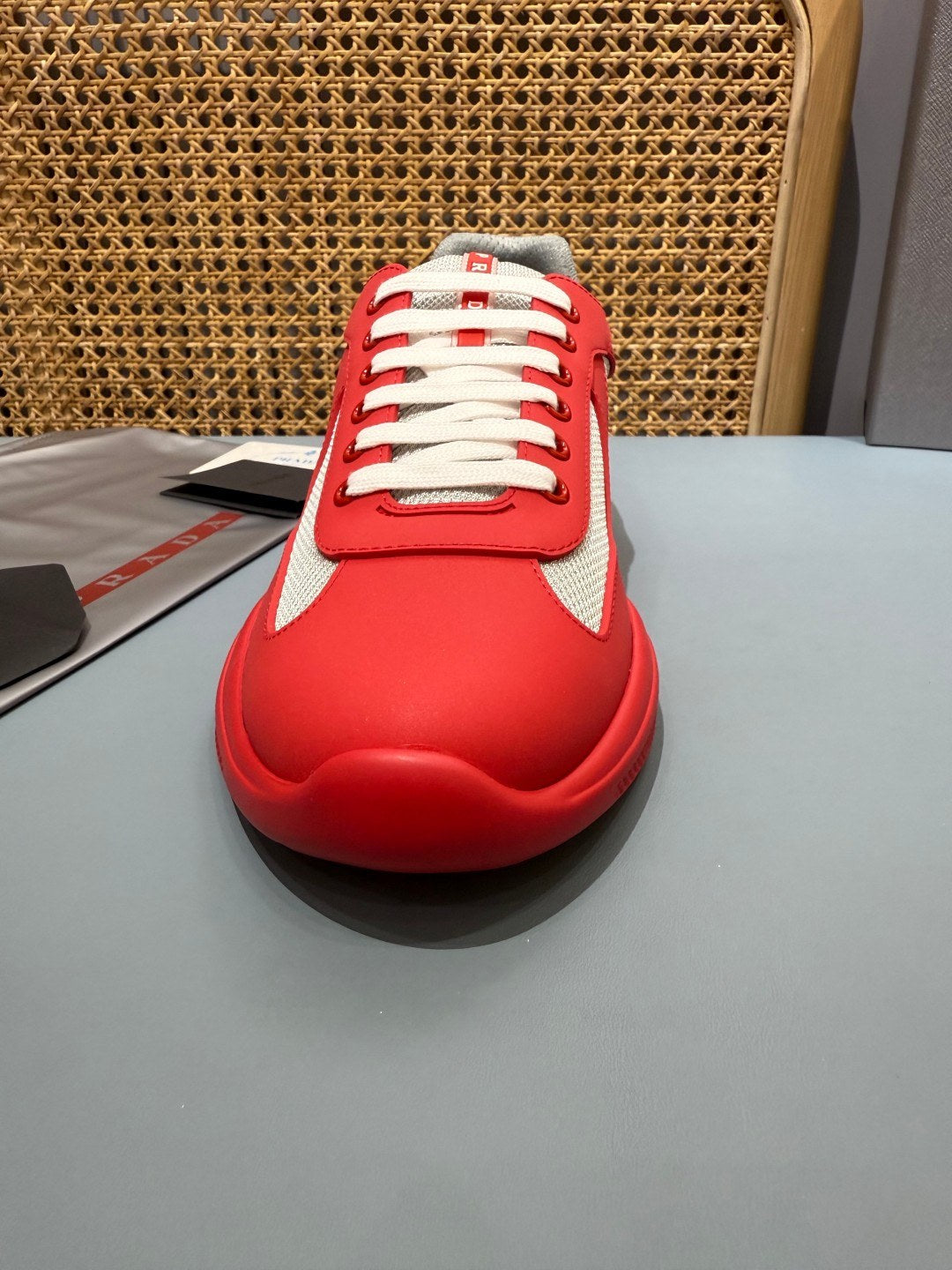 Sneakers America's Cup 'Rouge' — vue 5