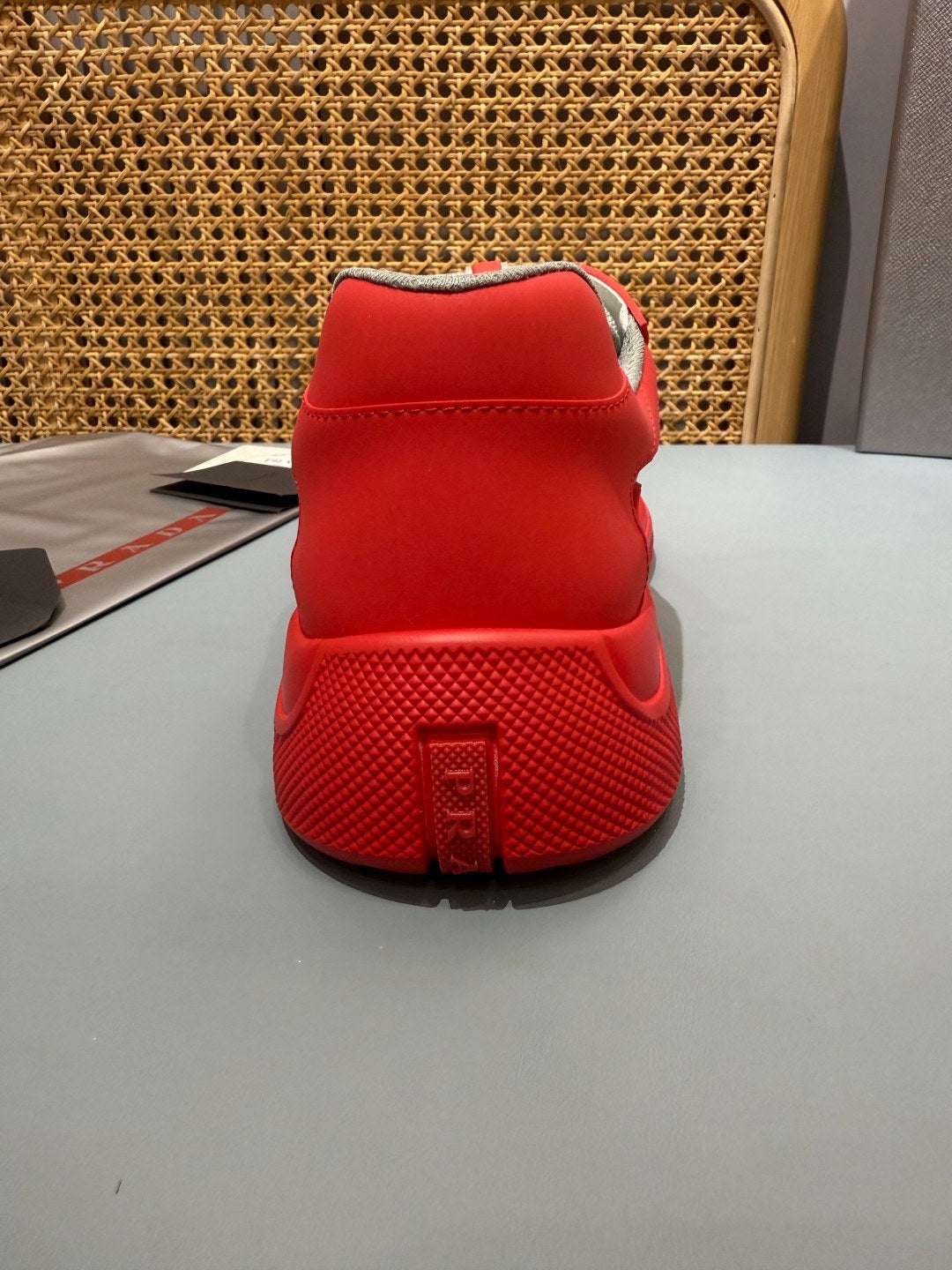 Sneakers America's Cup 'Rouge' — vue 6