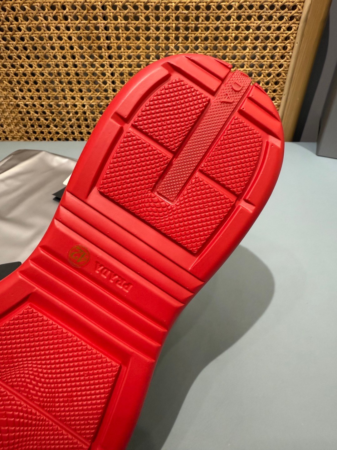 Sneakers America's Cup 'Rouge' — vue 7