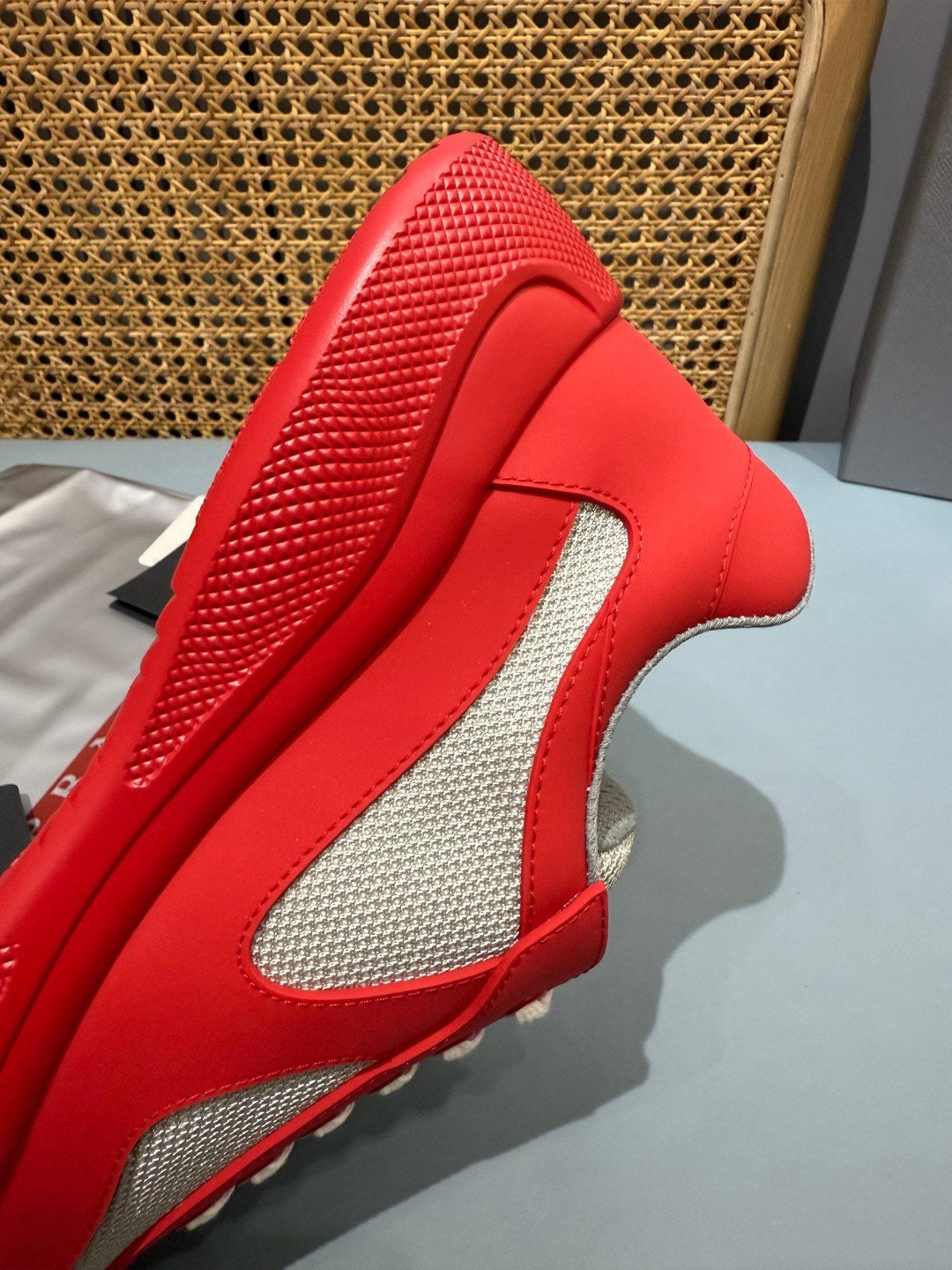 Sneakers America's Cup 'Rouge' — vue 8