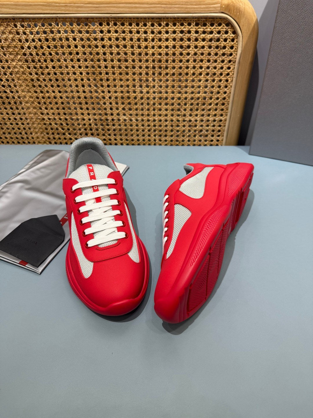 Sneakers America's Cup 'Rouge' — vue 11