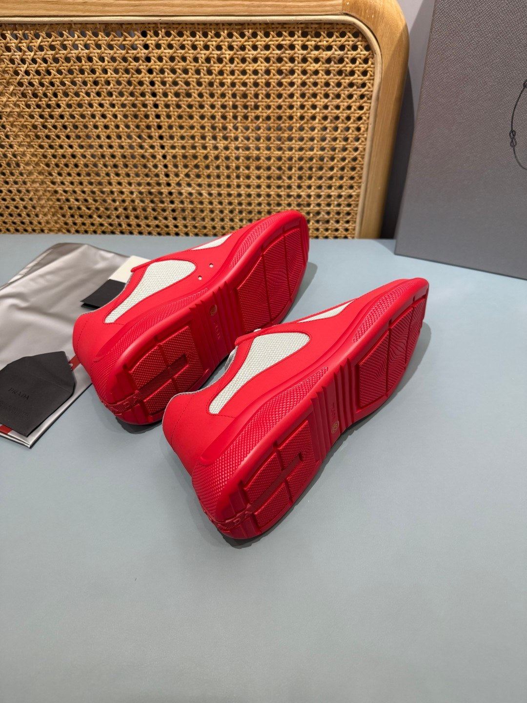 Sneakers America's Cup 'Rouge' — vue 15