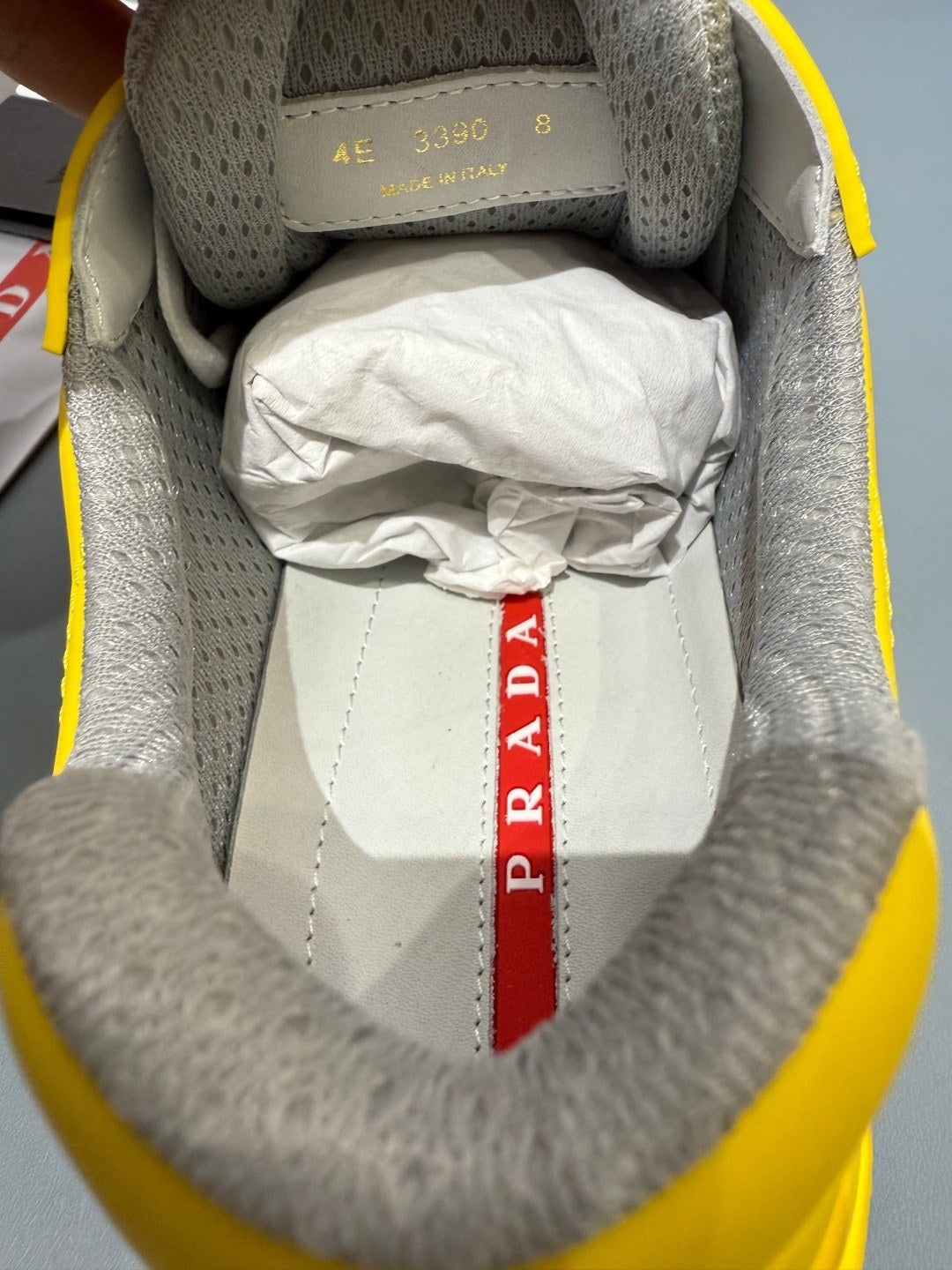 Sneakers America's Cup 'Jaune' — vue 3