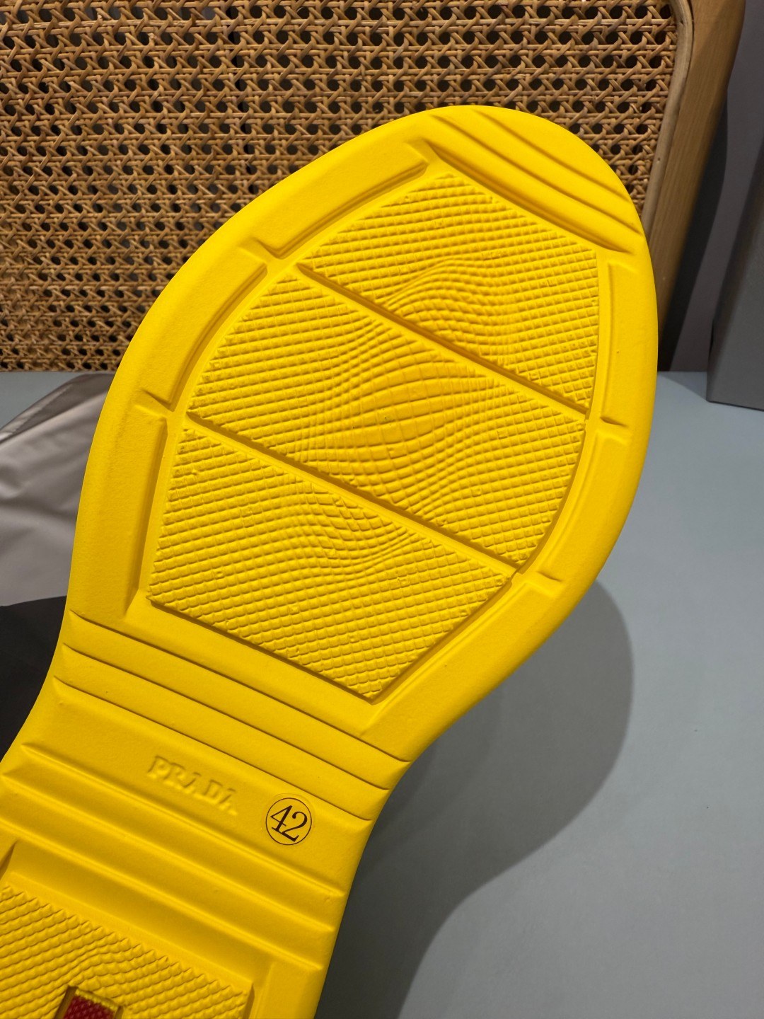 Sneakers America's Cup 'Jaune' — vue 4