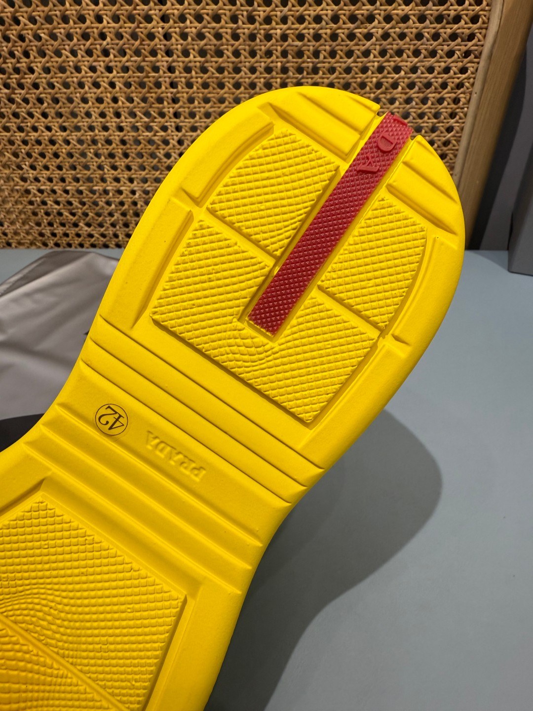 Sneakers America's Cup 'Jaune' — vue 8