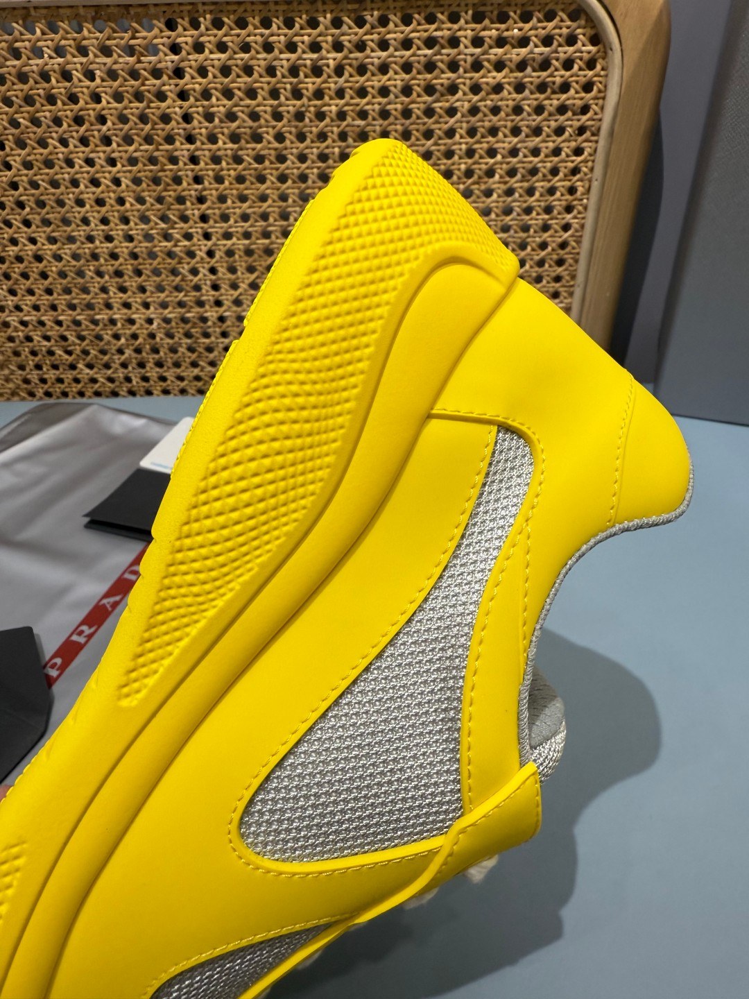 Sneakers America's Cup 'Jaune' — vue 9