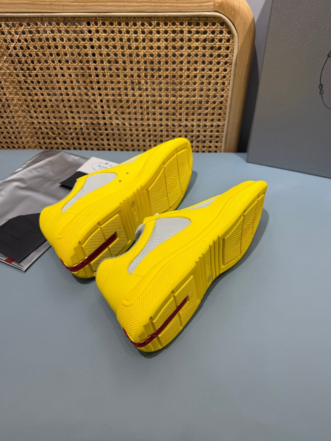 Sneakers America's Cup 'Jaune' — vue 11
