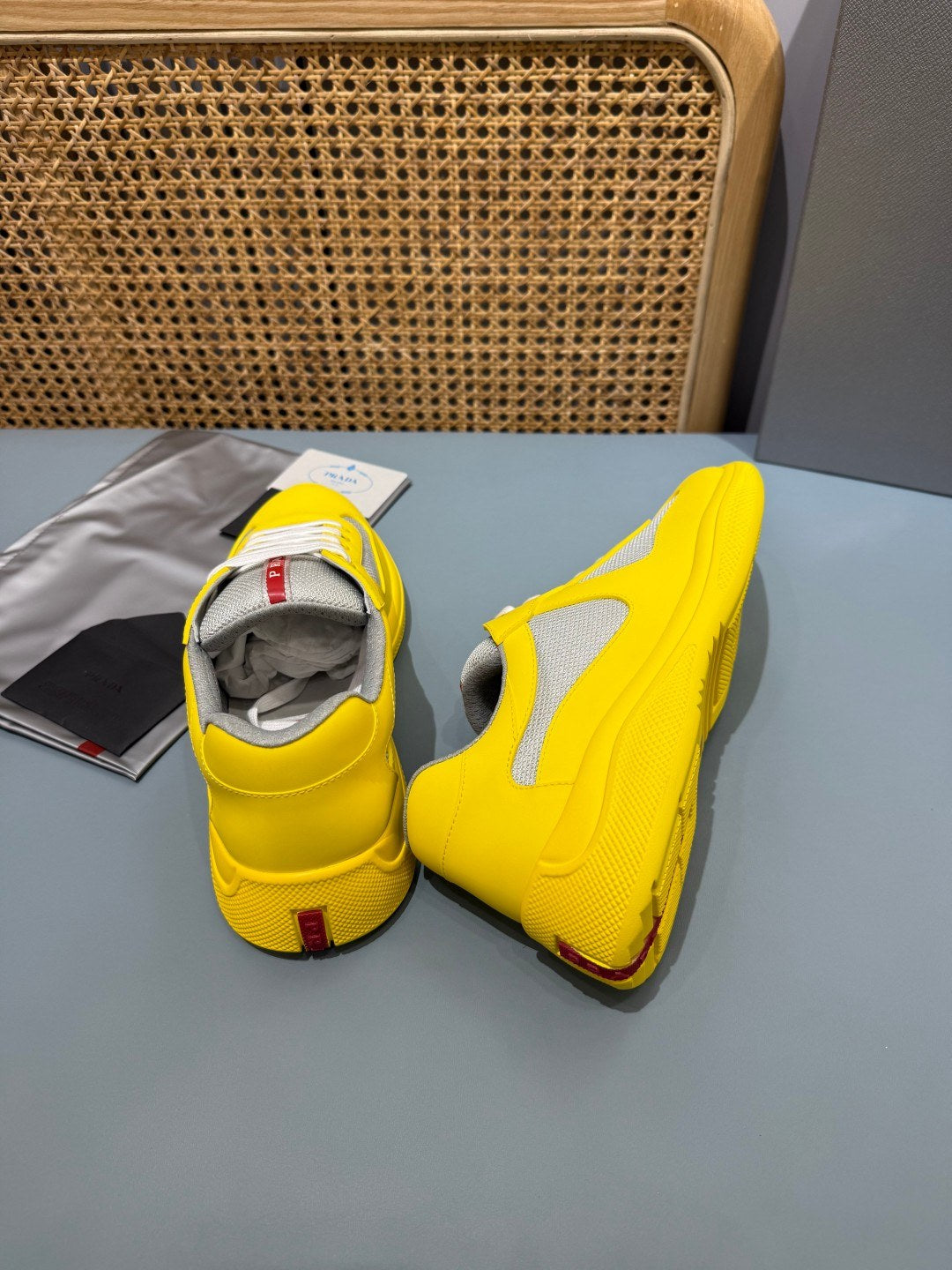 Sneakers America's Cup 'Jaune' — vue 12