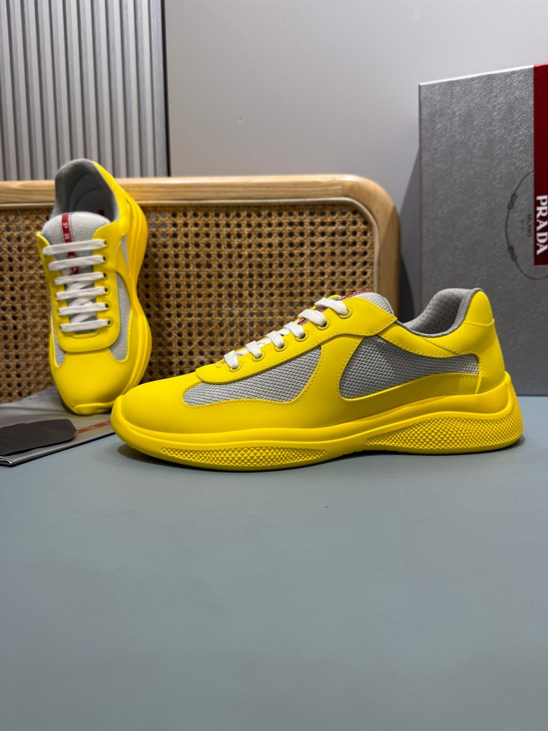 Sneakers America's Cup 'Jaune' — vue 13