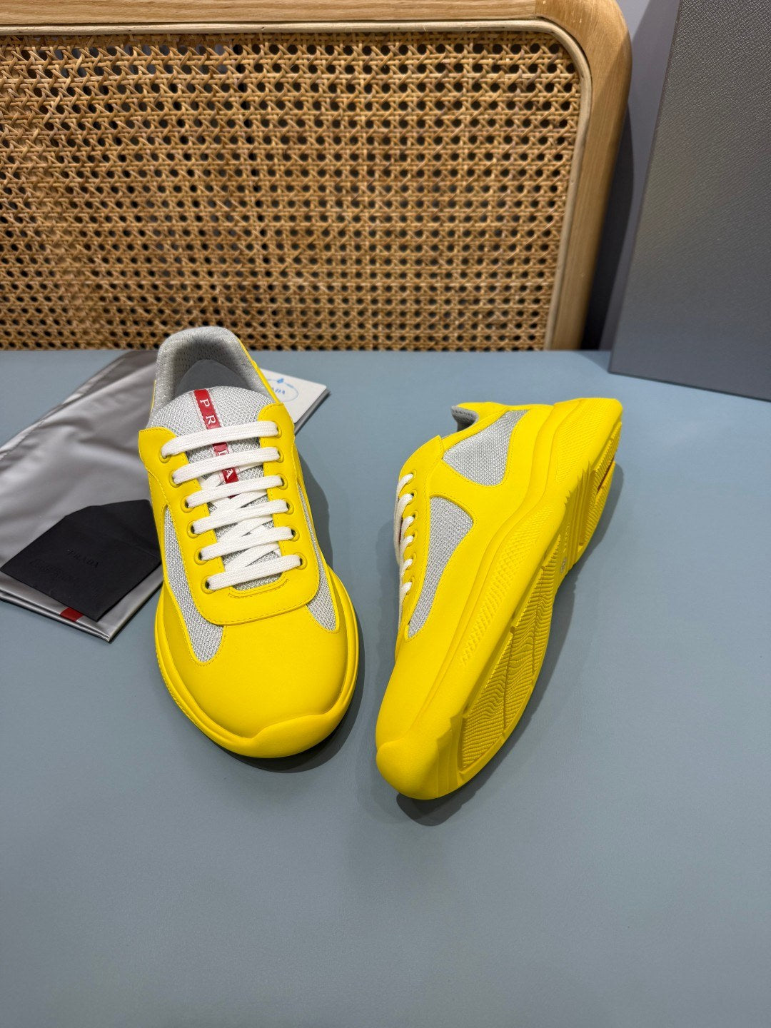 Sneakers America's Cup 'Jaune' — vue 14