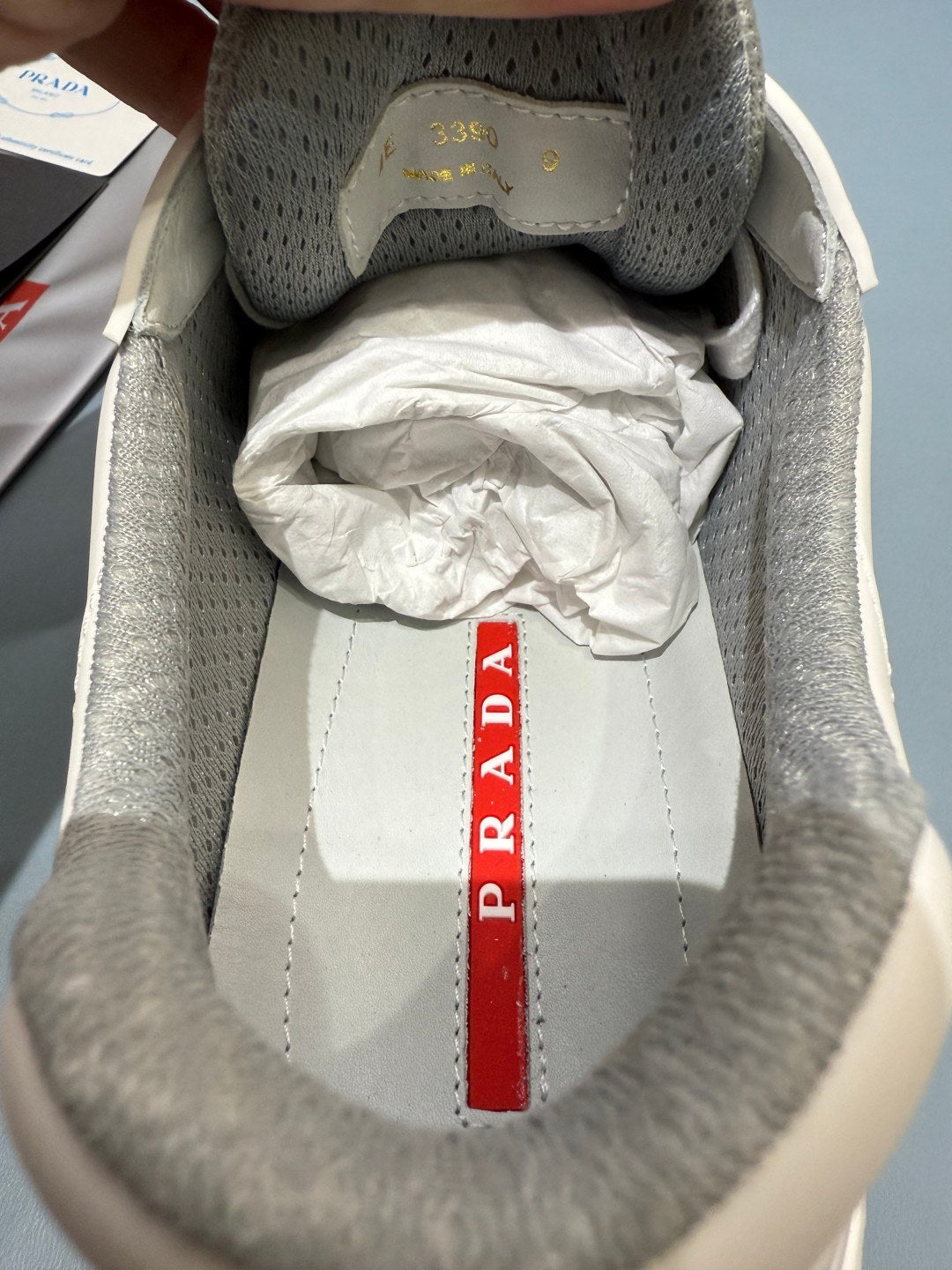 Sneakers America's Cup 'Blanc' — vue 3
