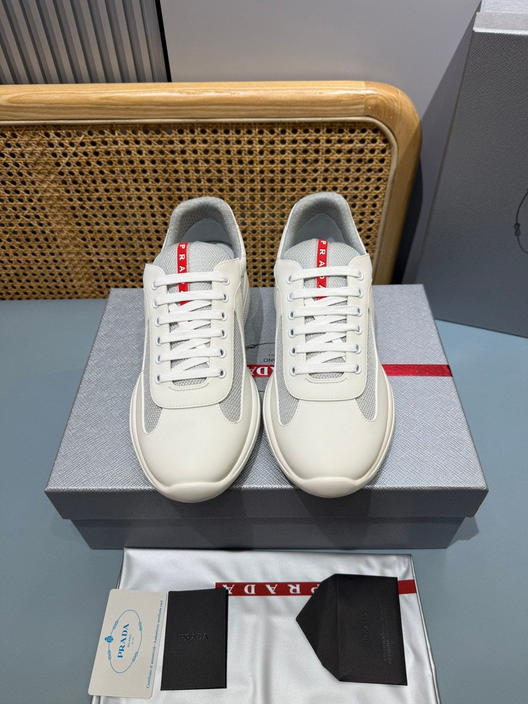 Sneakers America's Cup 'Blanc' — vue 17
