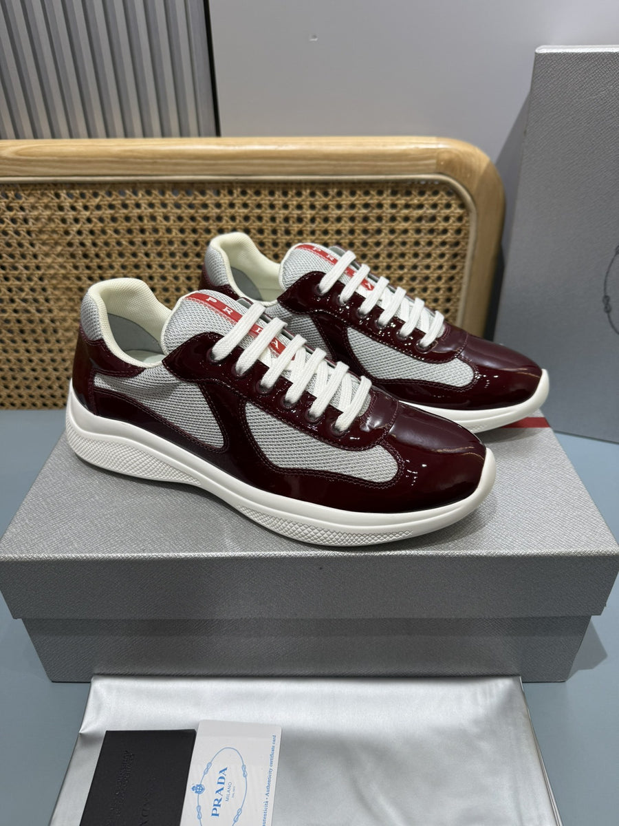 Sneakers America's Cup 'Bordeaux Verni' — vue 16