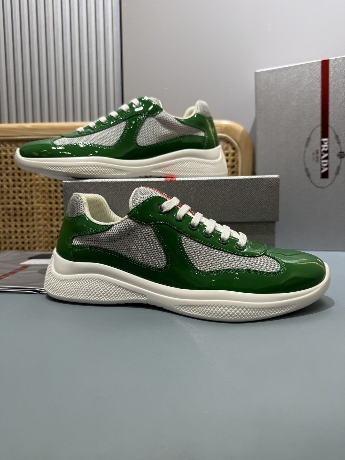 Sneakers America's Cup 'Vert Verni'
