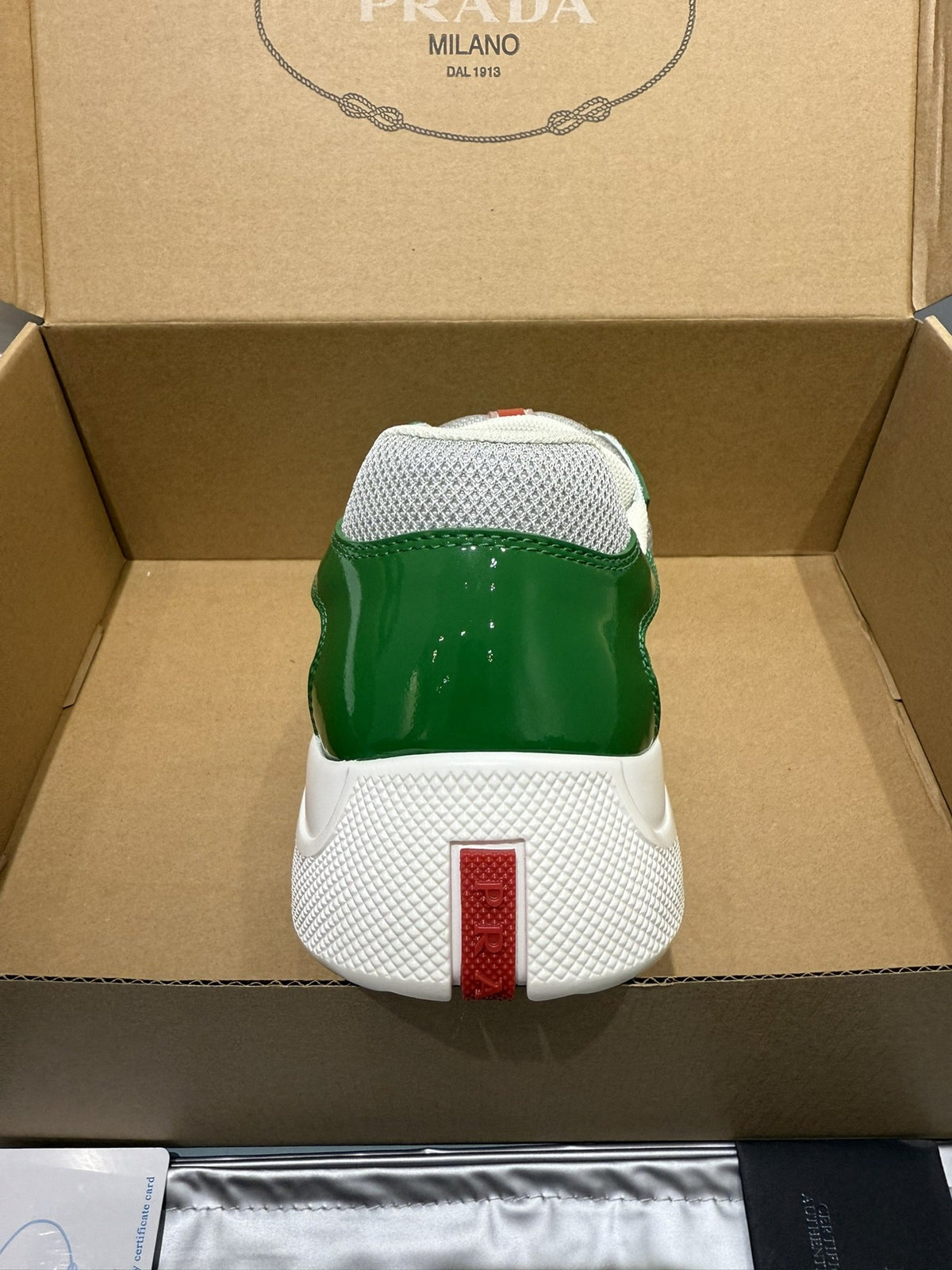 Sneakers America's Cup 'Vert Verni' — vue 7