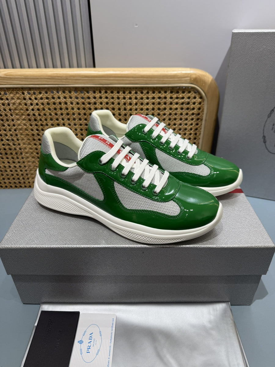 Sneakers America's Cup 'Vert Verni' — vue 16