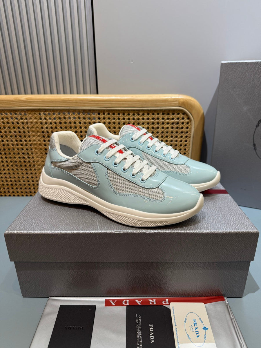 Sneakers America's Cup 'Bleu Ciel Verni' — vue 17