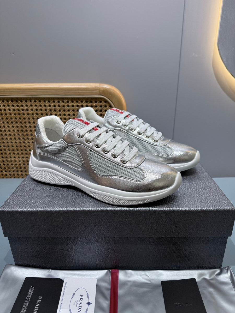 Sneakers America's Cup 'Argent' — vue 16