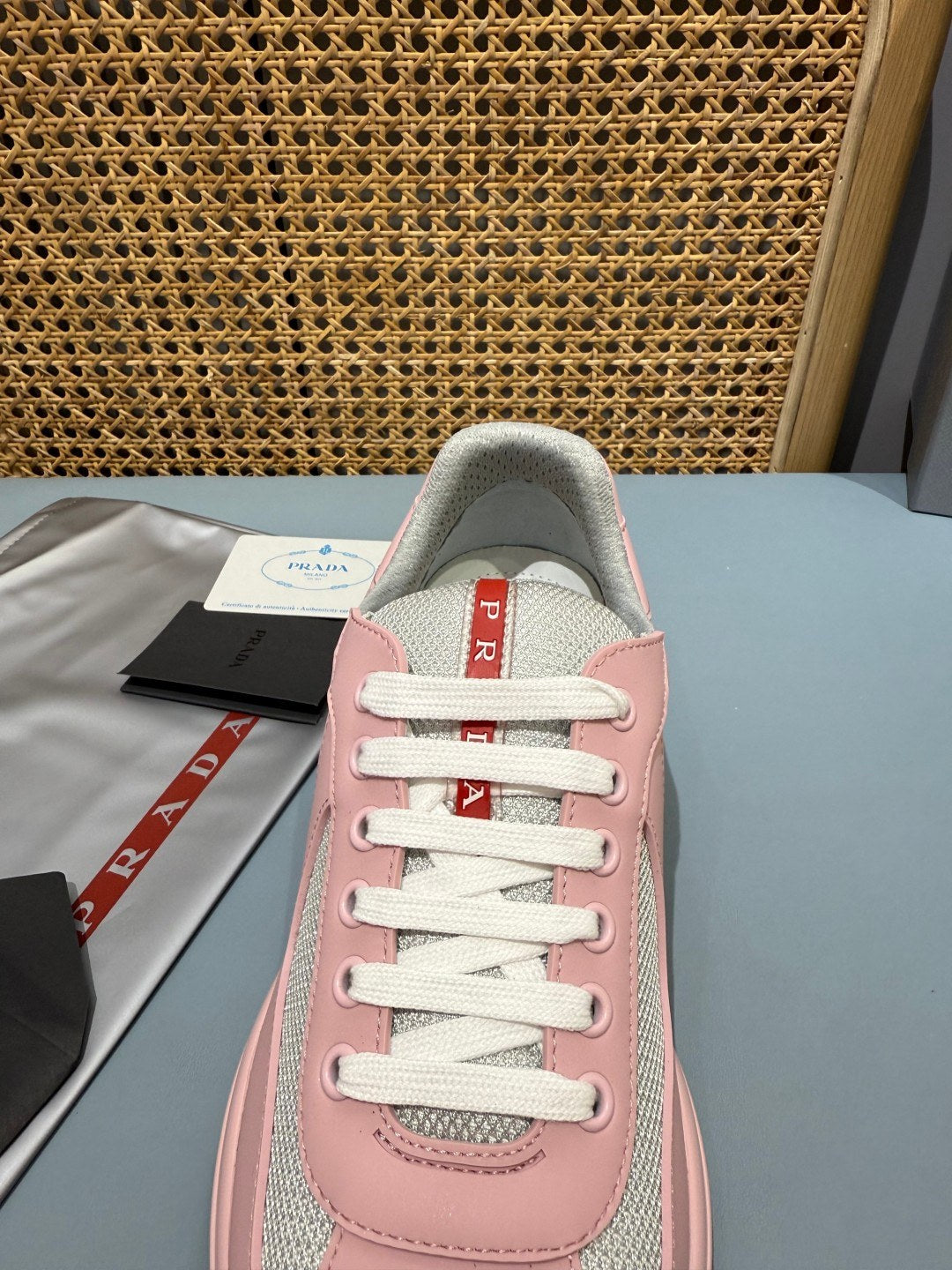 Sneakers America's Cup 'Rose' — vue 5
