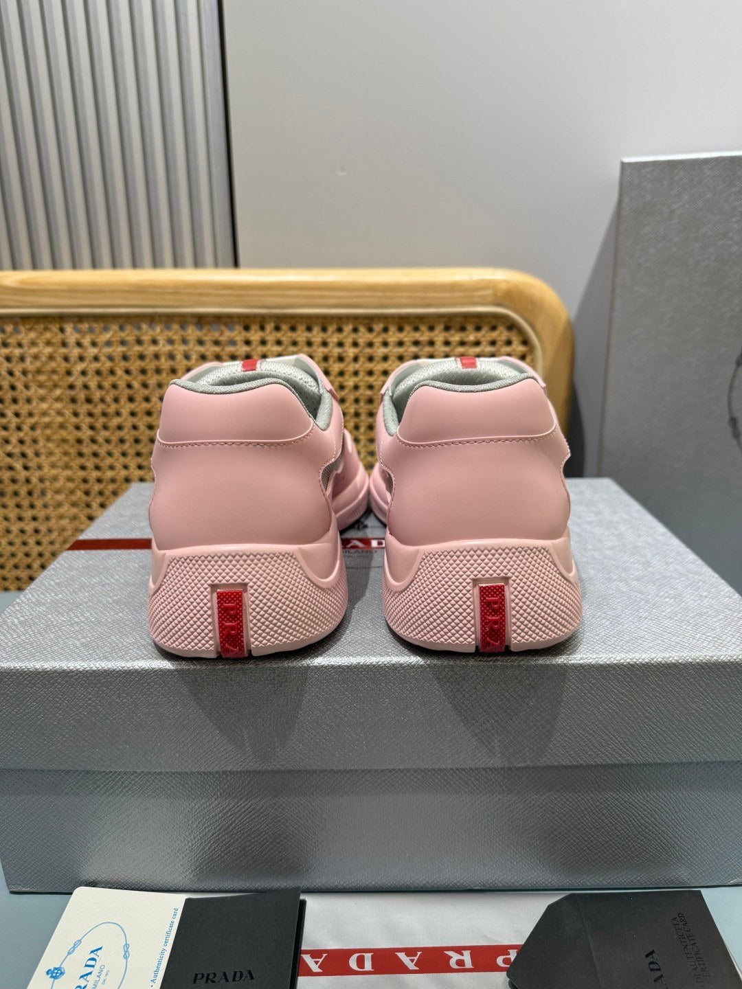 Sneakers America's Cup 'Rose' — vue 15