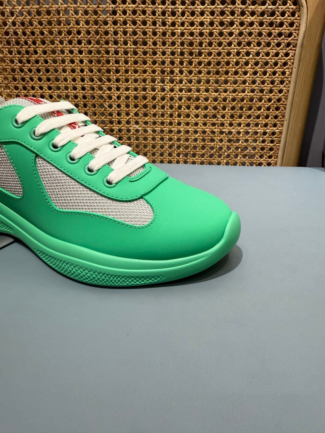 Sneakers America's Cup 'Vert Menthe' — vue 10