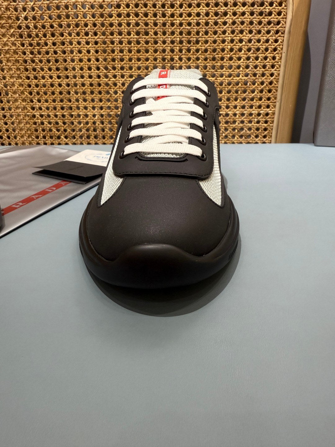 Sneakers America's Cup 'Noir et Argent' — vue 5