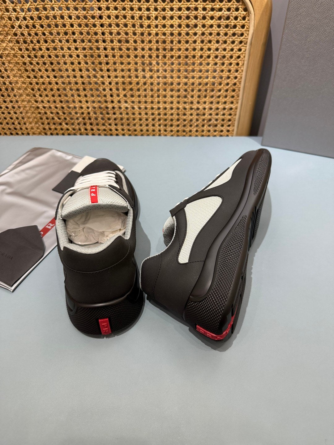 Sneakers America's Cup 'Noir et Argent' — vue 11