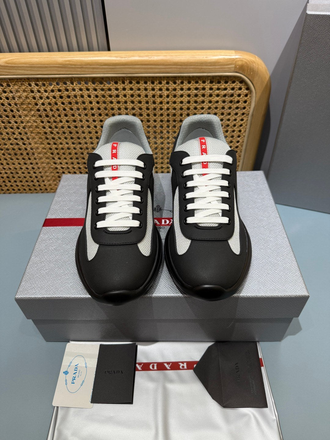 Sneakers America's Cup 'Noir et Argent' — vue 16