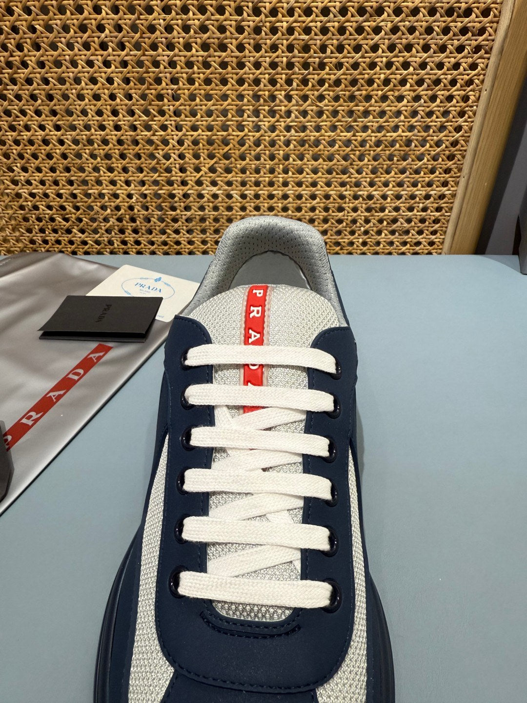Sneakers America's Cup 'Bleu Marine' — vue 5
