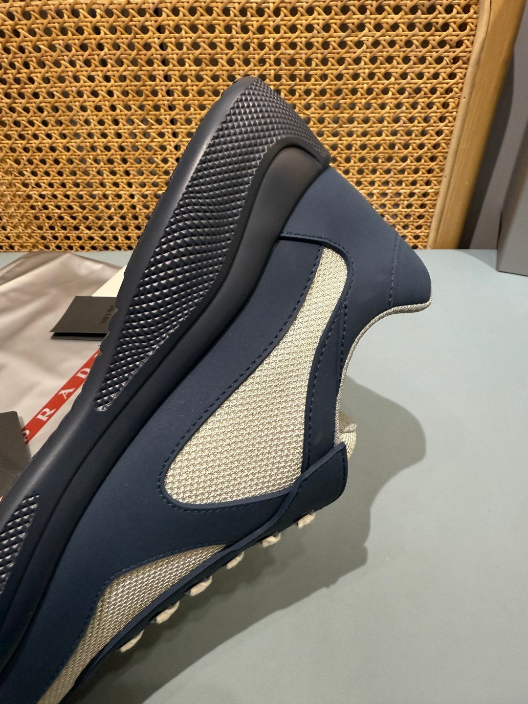 Sneakers America's Cup 'Bleu Marine' — vue 9