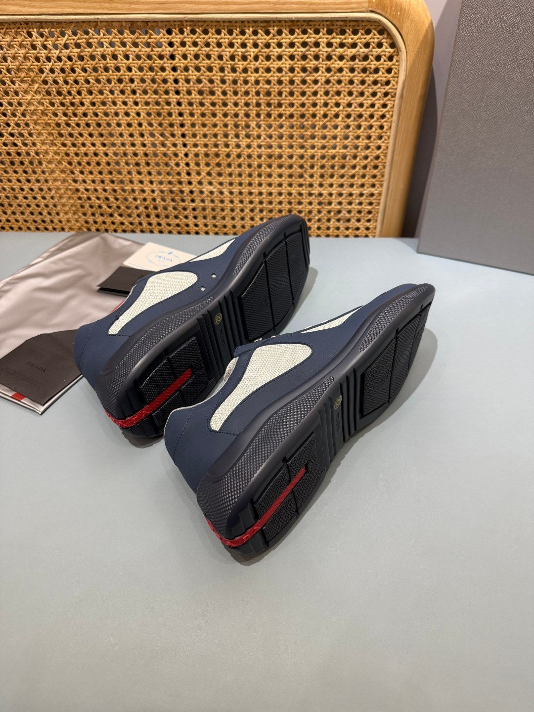 Sneakers America's Cup 'Bleu Marine' — vue 11