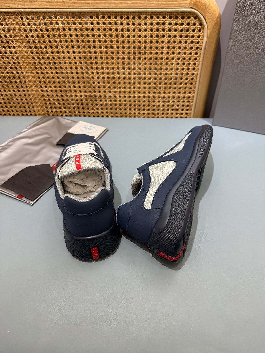 Sneakers America's Cup 'Bleu Marine' — vue 12