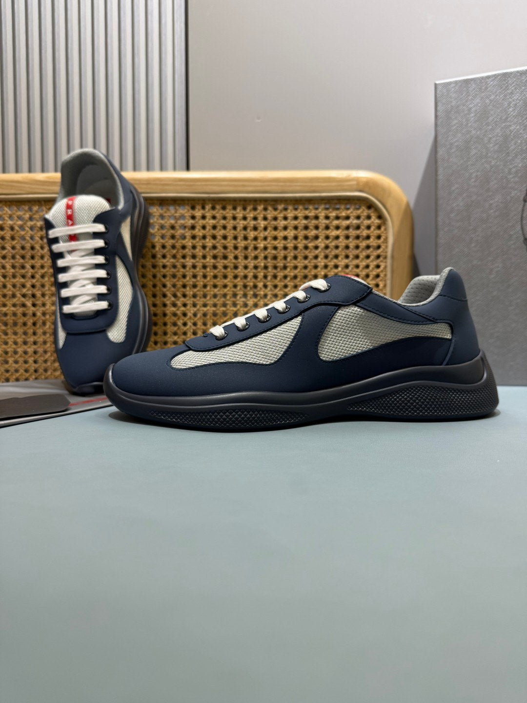 Sneakers America's Cup 'Bleu Marine' — vue 13