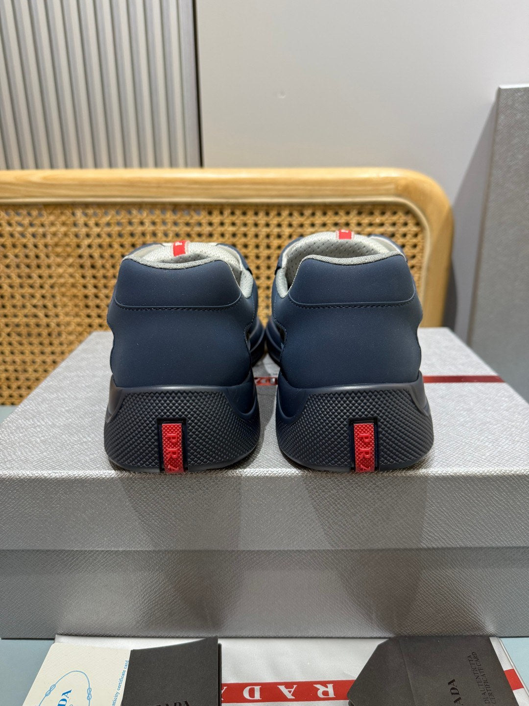Sneakers America's Cup 'Bleu Marine' — vue 15