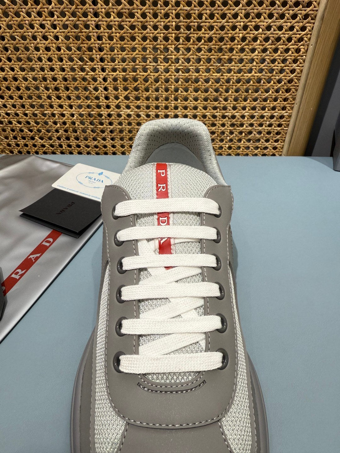 Sneakers America's Cup 'Gris' — vue 5