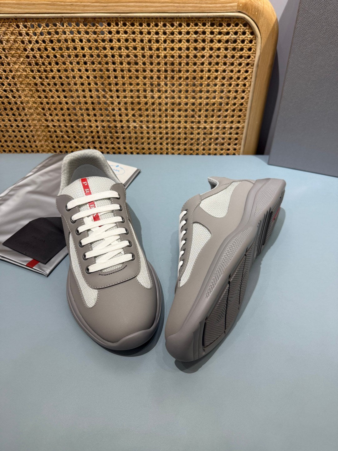 Sneakers America's Cup 'Gris' — vue 14