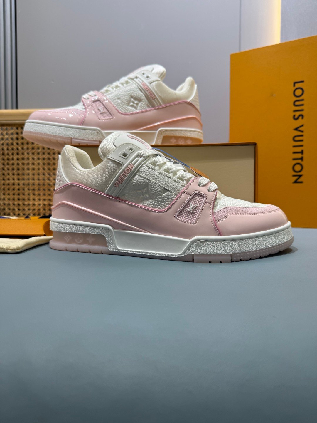 Sneakers Trainer 'Blanc Rose' — vue 5