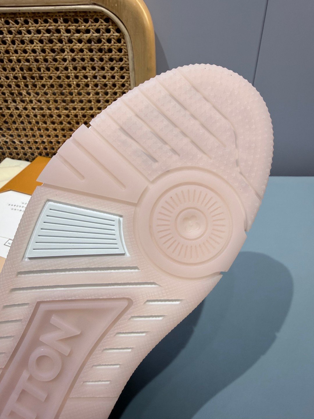 Sneakers Trainer 'Blanc Rose' — vue 6
