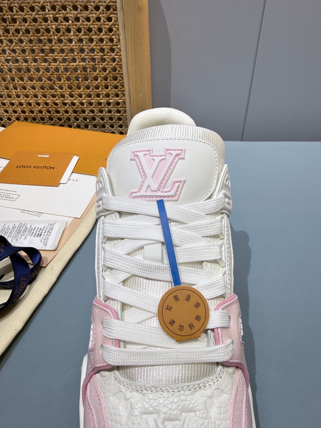 Sneakers Trainer 'Blanc Rose' — vue 7