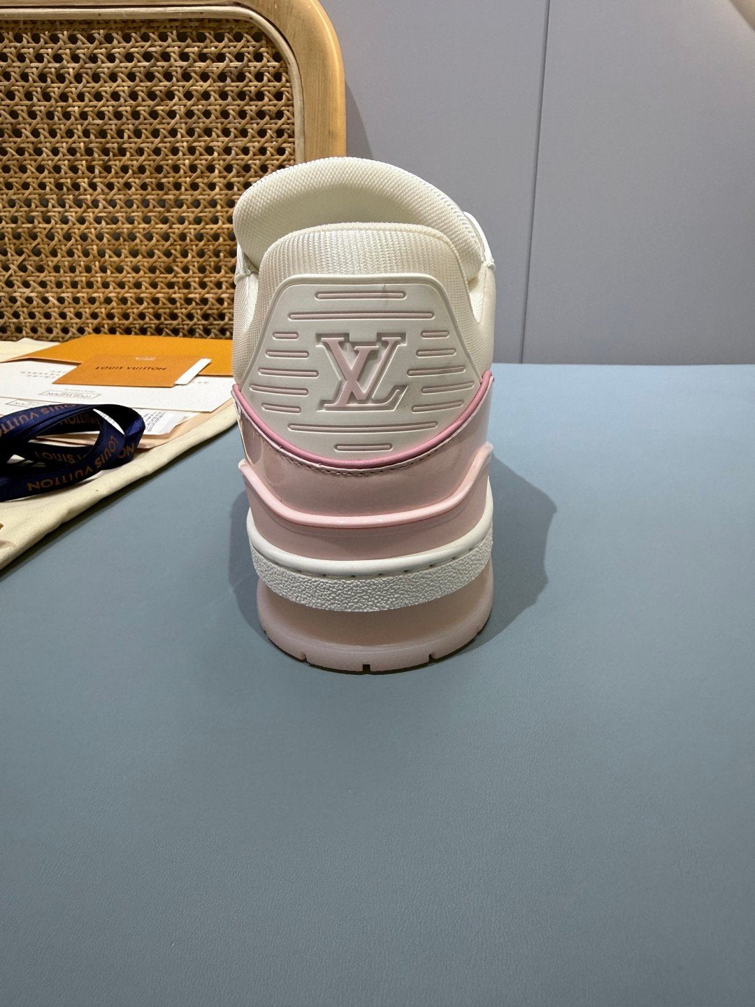 Sneakers Trainer 'Blanc Rose' — vue 9
