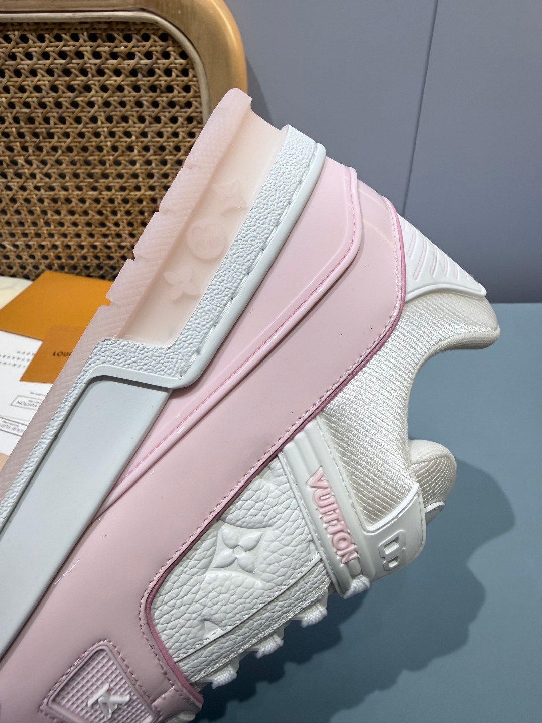 Sneakers Trainer 'Blanc Rose' — vue 11